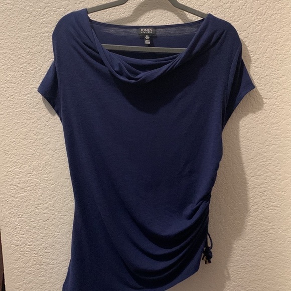 Jones New York blue blouse - Picture 2 of 8